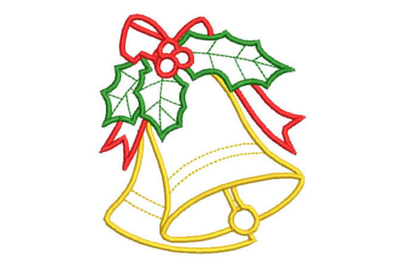 Christmas Bell with Leaves