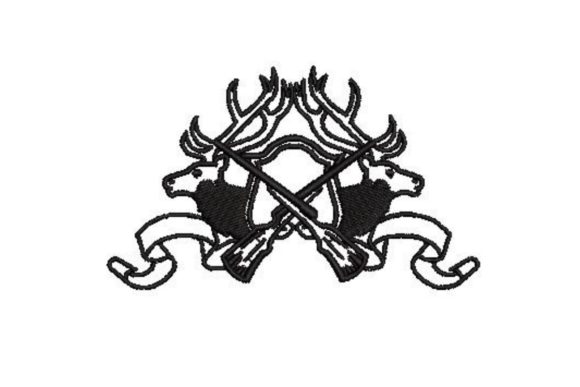 Deer Emblem: A Thoughtful Embroidery Design for Meaningful Gifts