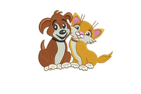 Dod and Cat Friends Forever