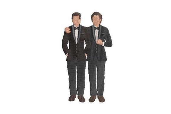 Faceless Boys in Tuxedos