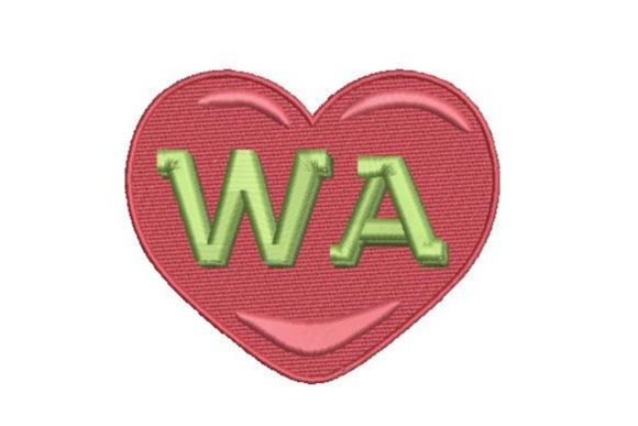 Heart WA: A Versatile Holiday Embroidery Design