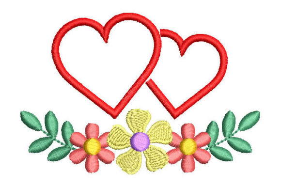 Hearts with Flowers Embroidery Review