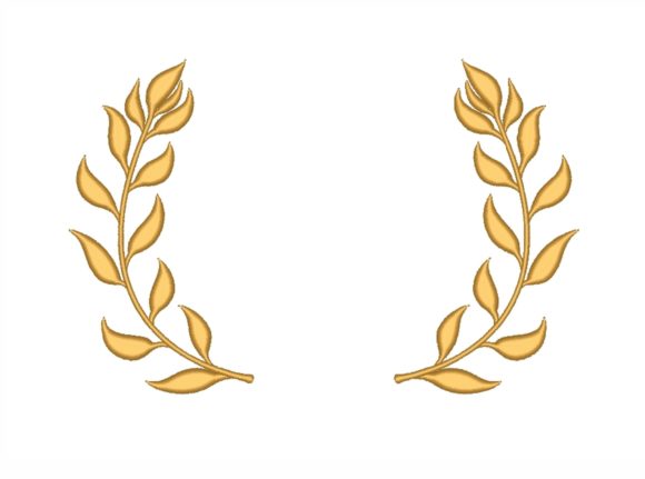 Laurel: A Thoughtful Floral Wreath for Real Embroidery Work