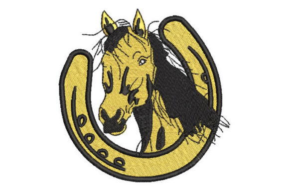Lucky Horseshoe Horse