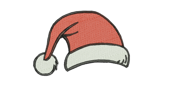 Santa’s Hat: A Festive Embroidery Design Worth Personalizing
