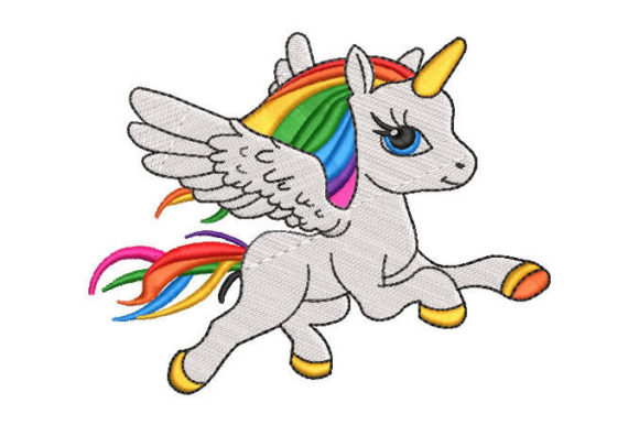 Unicorn Pony Plush Embroidery Review