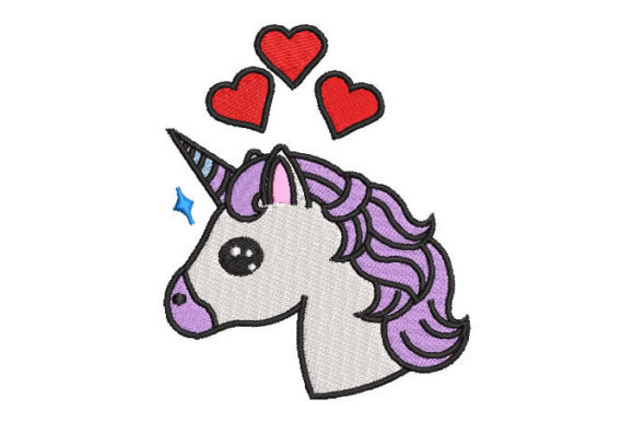 Unicorn Pony with Hearts