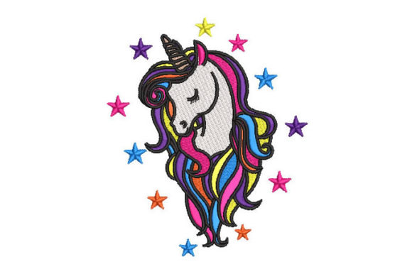 Unicorn Pony with Stars